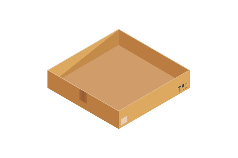cap-box-icon-isometric-style