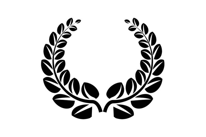 award-wreath-icon-simple-style