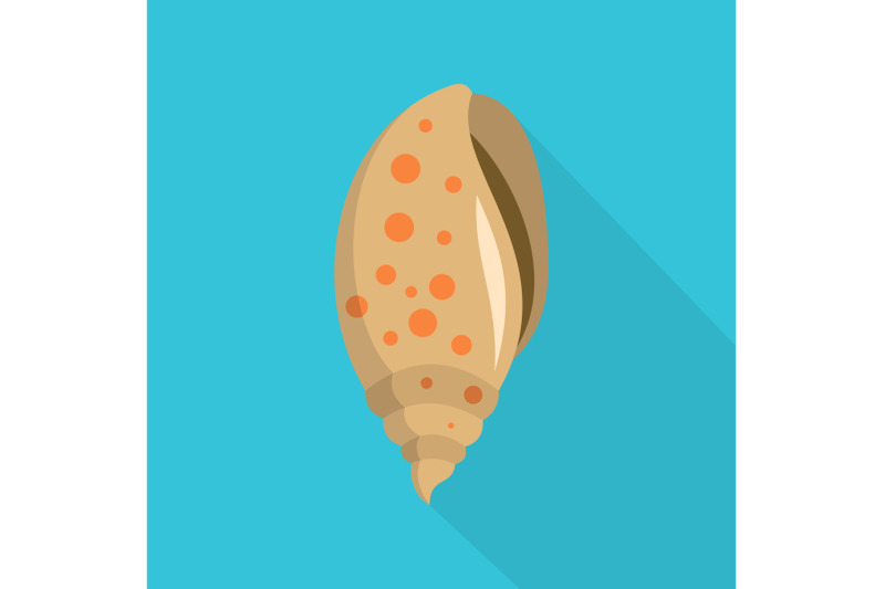 sea-shell-icon-flat-style