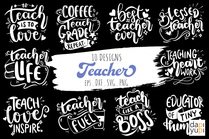 teacher-lettering-quotes-bundle