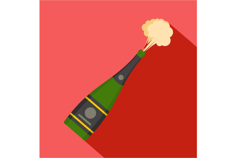 explosion-champagne-icon-flat-style
