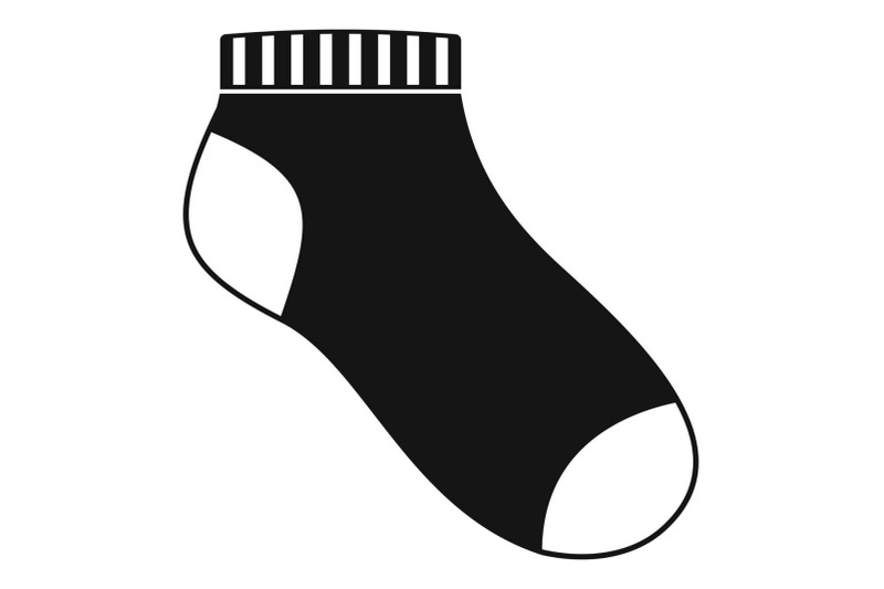 sport-sock-icon-simple-style