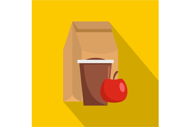 lunch-package-icon-flat-style