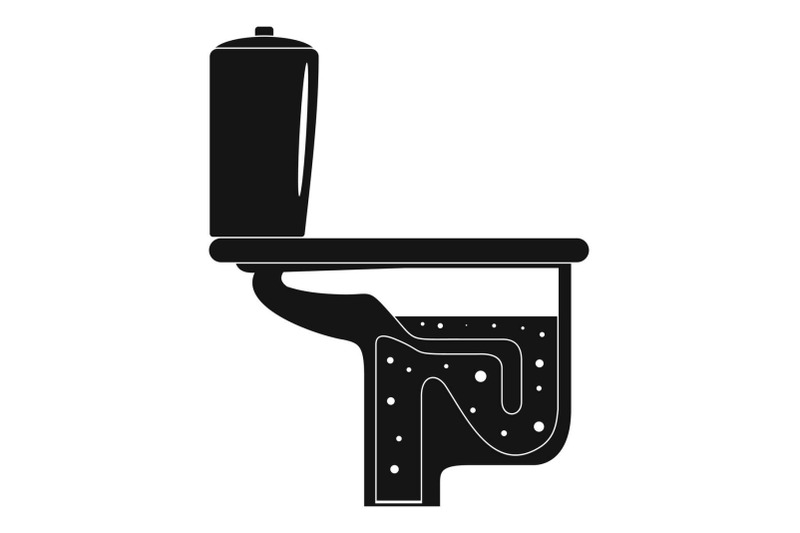 toilet-equipment-icon-simple-style