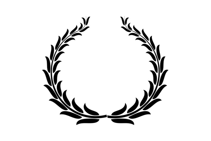 winning-wreath-icon-simple-style