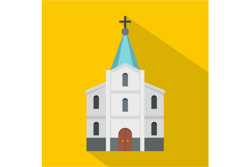 kirche-icon-flat-style