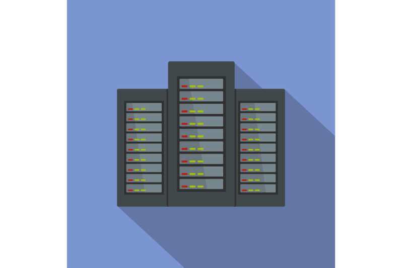 server-icon-flat-style