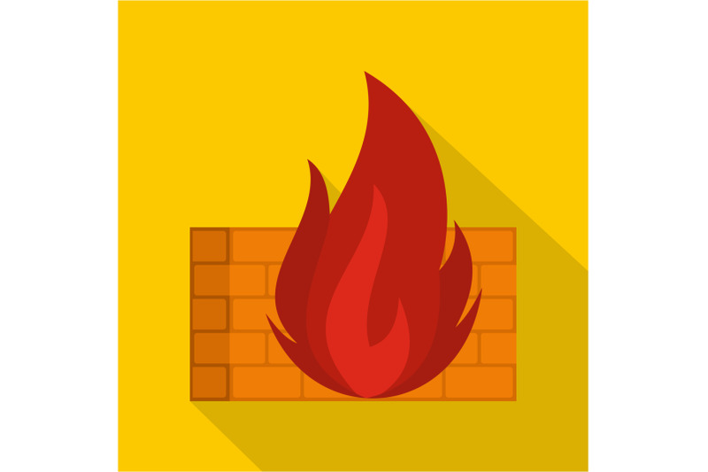 burning-security-icon-flat-style