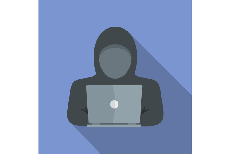 computer-thief-icon-flat-style