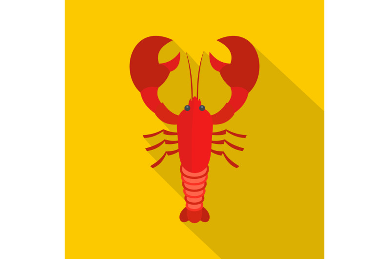 lobster-icon-flat-style