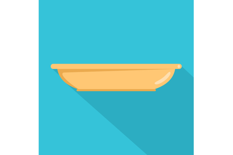 plate-icon-flat-style