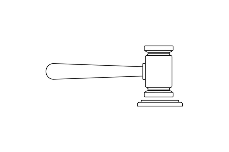 justice-icon-outline-style
