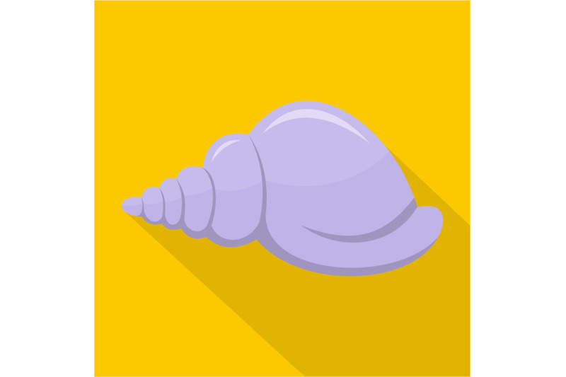 marine-shell-icon-flat-style