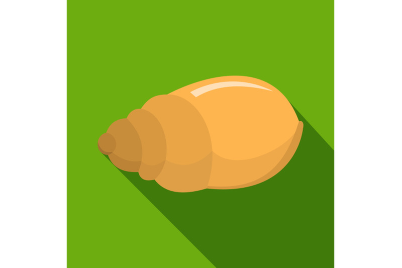 single-shell-icon-flat-style