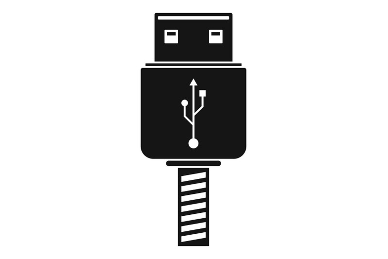 memory-flash-drive-icon-simple-style