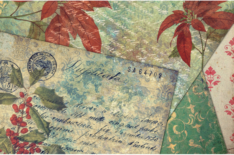 shabby-chic-vintage-christmas-paper