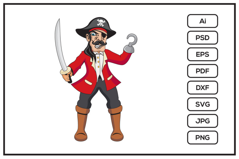 cartoon-of-pirates-design-illustration