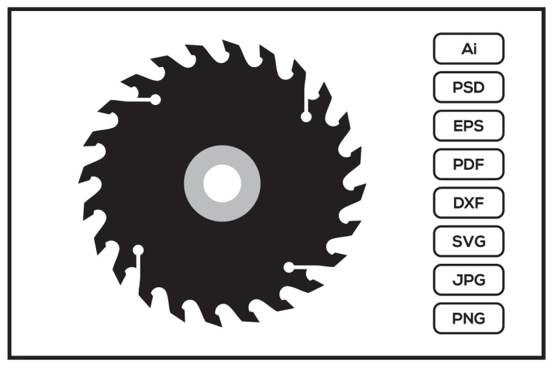 circular-saw-blade-design-illustration