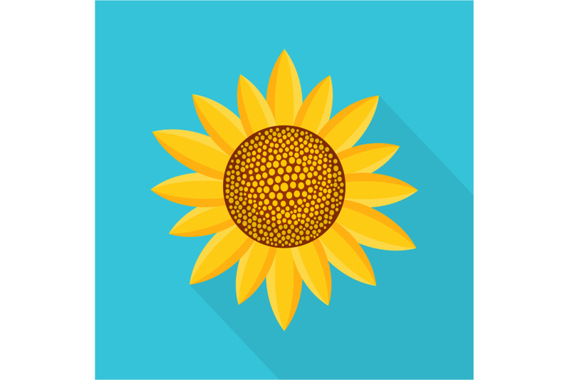 sunny-plant-icon-flat-style