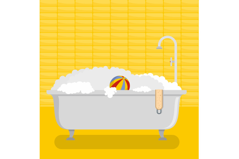 hotel-bathroom-icon-flat-style