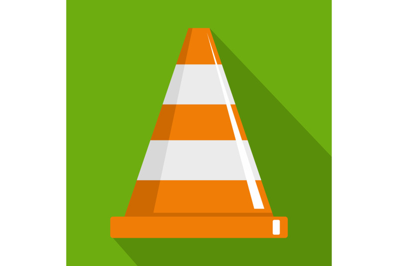 cone-icon-flat-style