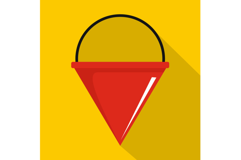 fire-bucket-icon-flat-style