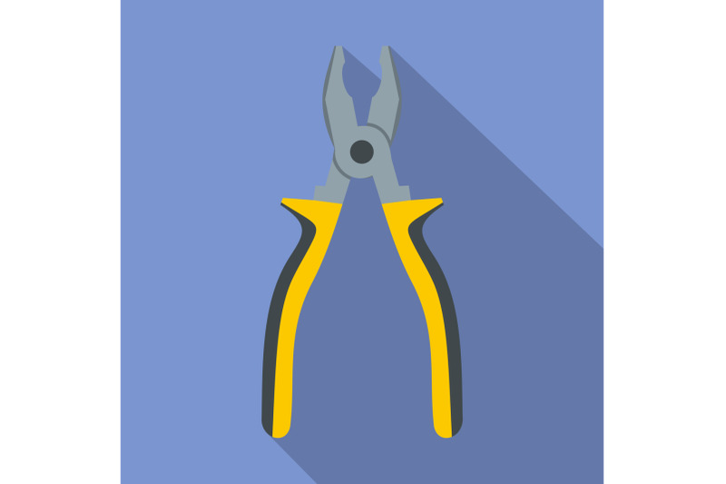 pliers-icon-flat-style