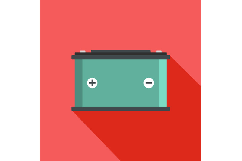 accumulator-icon-flat-style