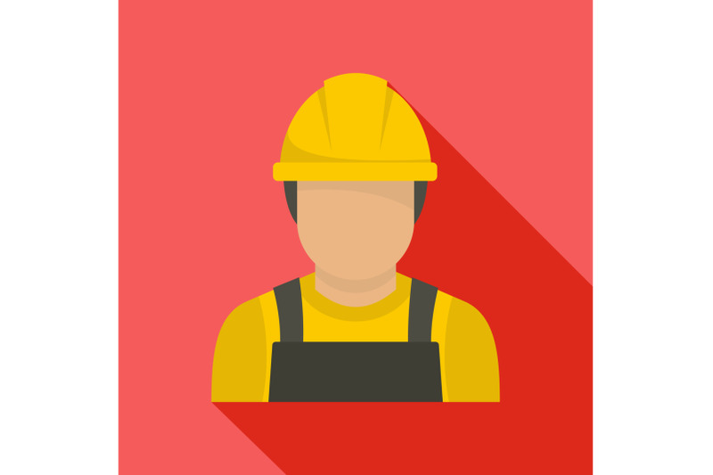 factory-worker-icon-flat-style