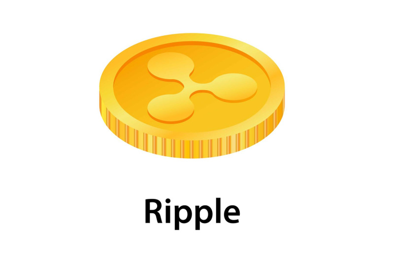 ripple-icon-isometric-style