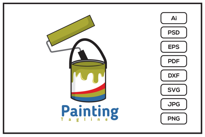 painting-company-logo-design-illustration