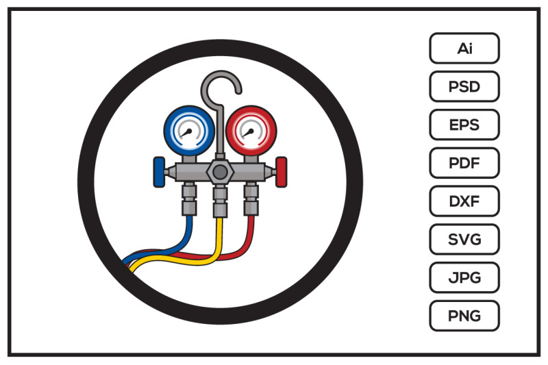 manometer-pressure-gauge-design-illustration