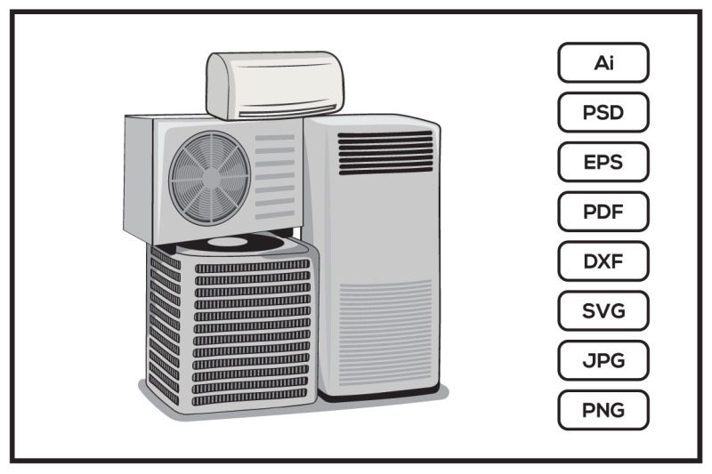 air-conditioner-devices-nbsp-design-illustration