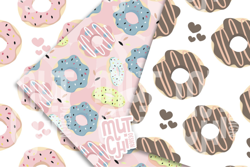 donut-time-seamless-patterns