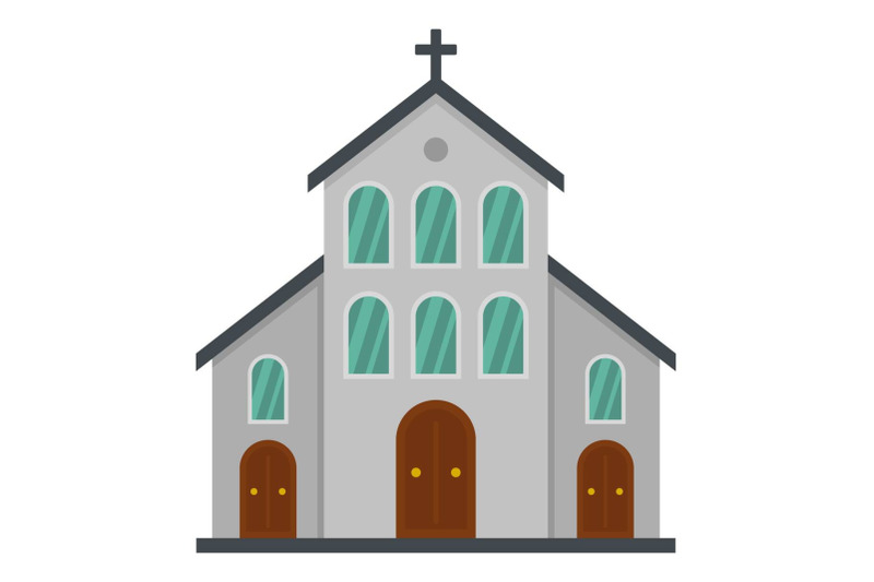catholic-church-icon-flat-style