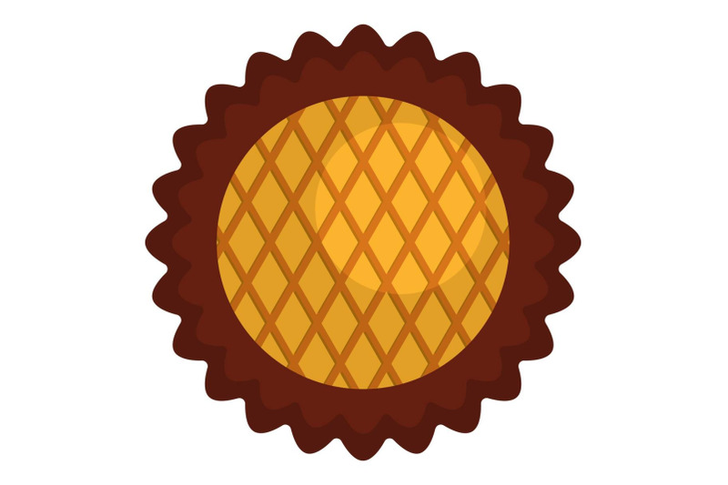 jam-biscuit-icon-flat-style