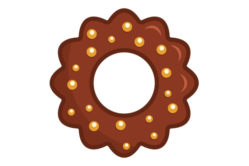 chocolate-biscuit-icon-flat-style