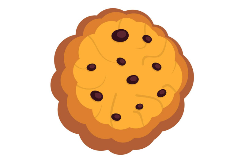 shortbread-icon-flat-style