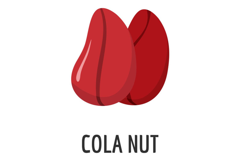 cola-nut-icon-flat-style