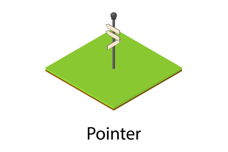 pointer-icon-isometric-style