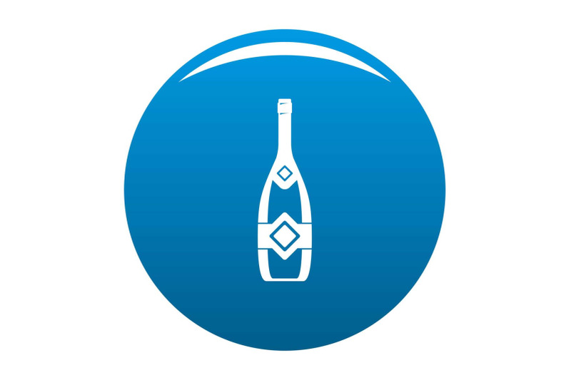 closed-champagne-icon-vector-blue