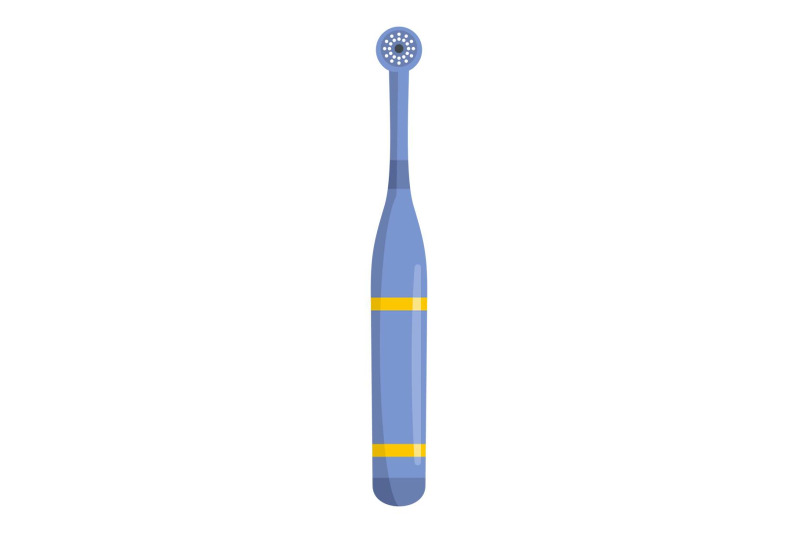 health-electric-toothbrush-icon-flat-style