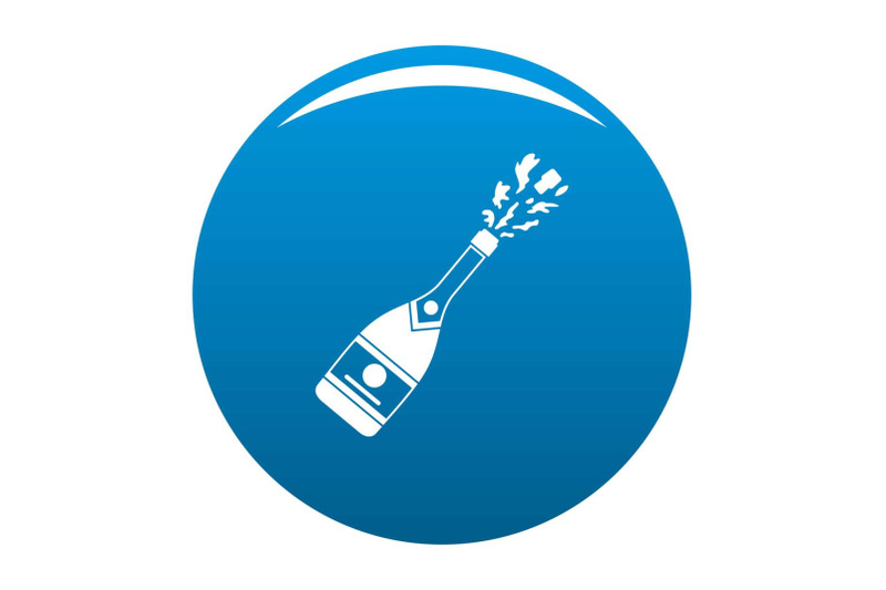 champagneicon-vector-blue