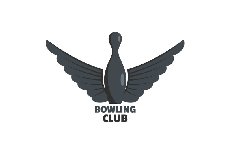 bowling-prize-logo-flat-style