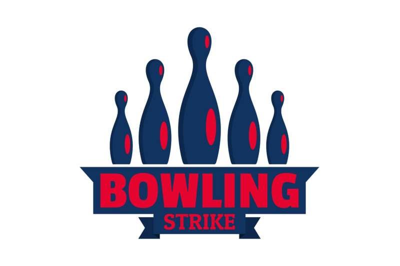 bowling-logo-flat-style