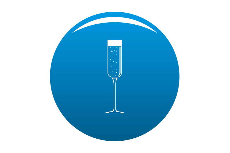 champagne-glass-icon-vector-blue
