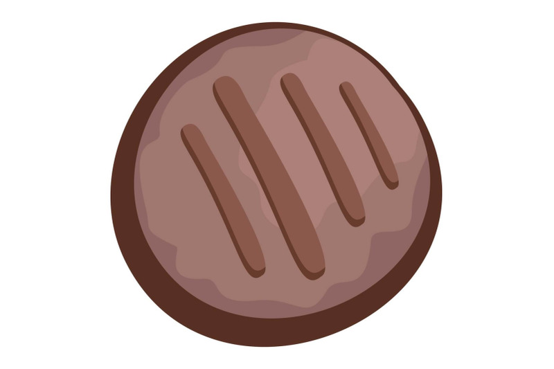 diet-biscuit-icon-flat-style