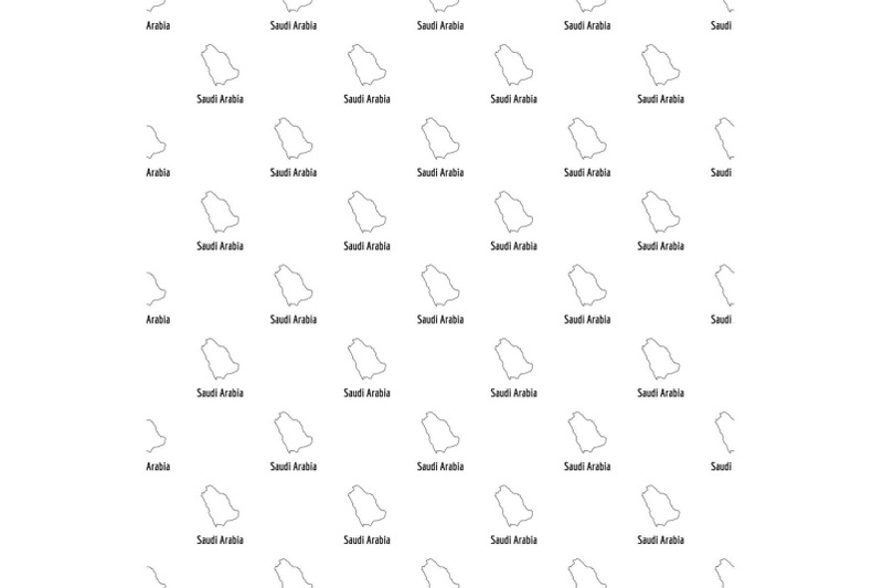 saudi-arabia-map-thin-line-vector-simple