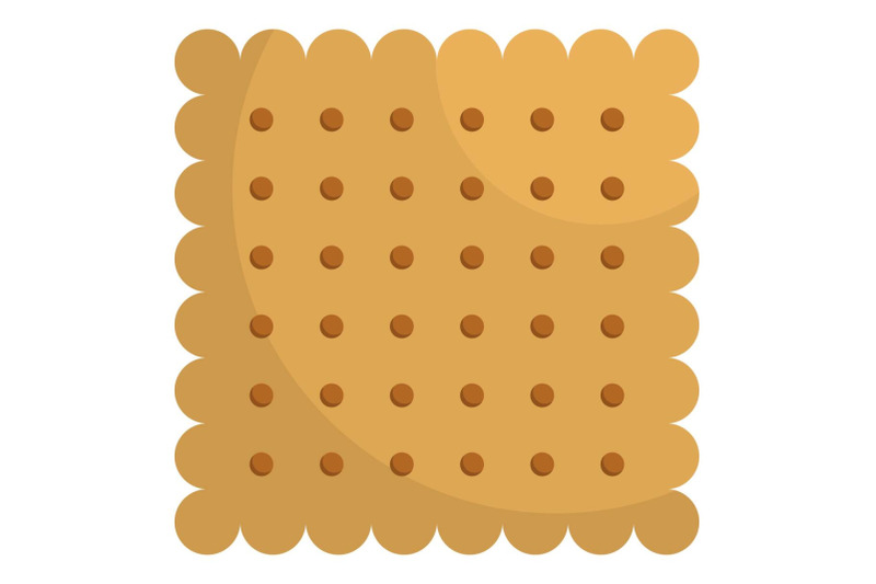 nut-biscuit-icon-flat-style