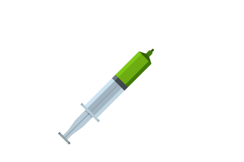 syringe-icon-flat-style